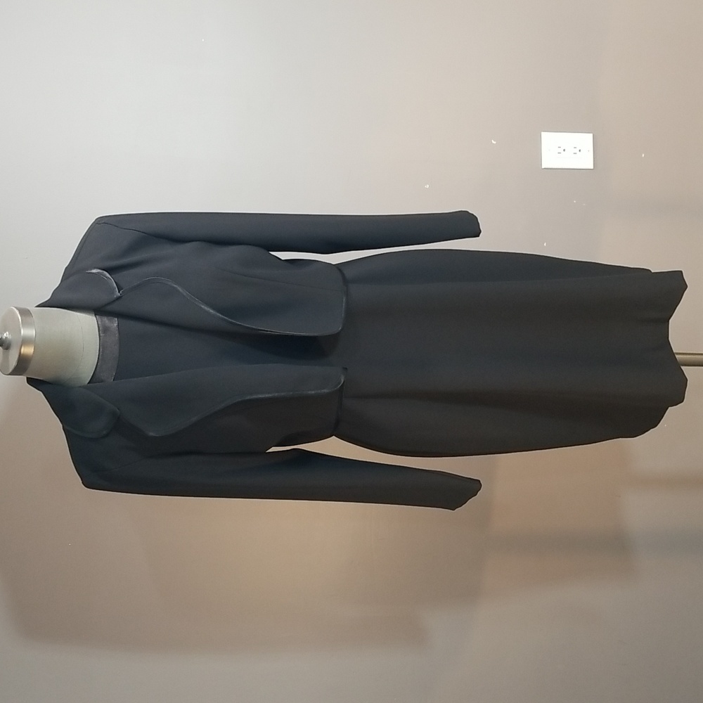 Jolibel made in Canada black dress with jacket size 10 two piece